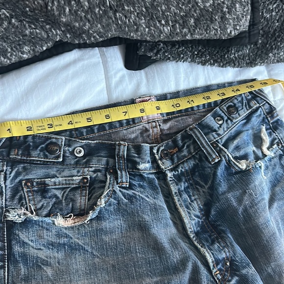 - PRPS Blue Ripped Jeans Men’s Size 32 - pockets need to be sewn - Picture 8 of 9